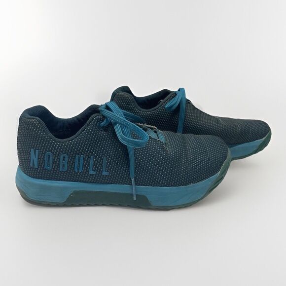 Nobull SF Trainer Plus Superfabric Sneakers Women's 7.5 Men's 6 Deep Teal - Picture 1 of 11